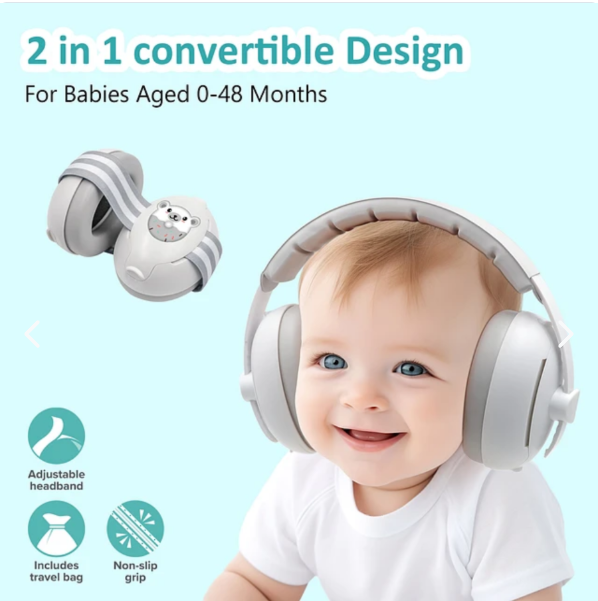 Audífono Anti-Ruido Para Bebé